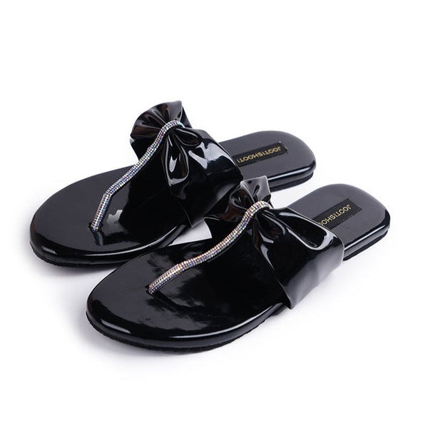 Elena Bow Slides - Waniyas