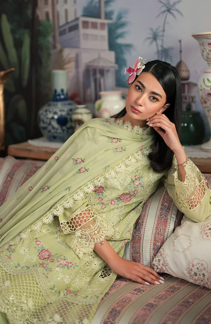 Emaan Adeel | Ayra Luxury Lawn 24 | AR-02 - Waniyas