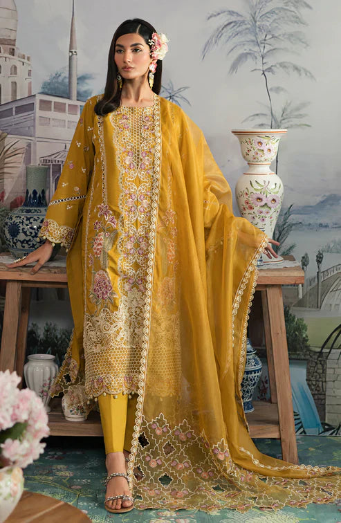 Emaan Adeel | Ayra Luxury Lawn 24 | AR-06 - Waniyas