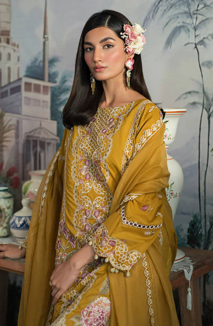 Emaan Adeel | Ayra Luxury Lawn 24 | AR-06 - Waniyas