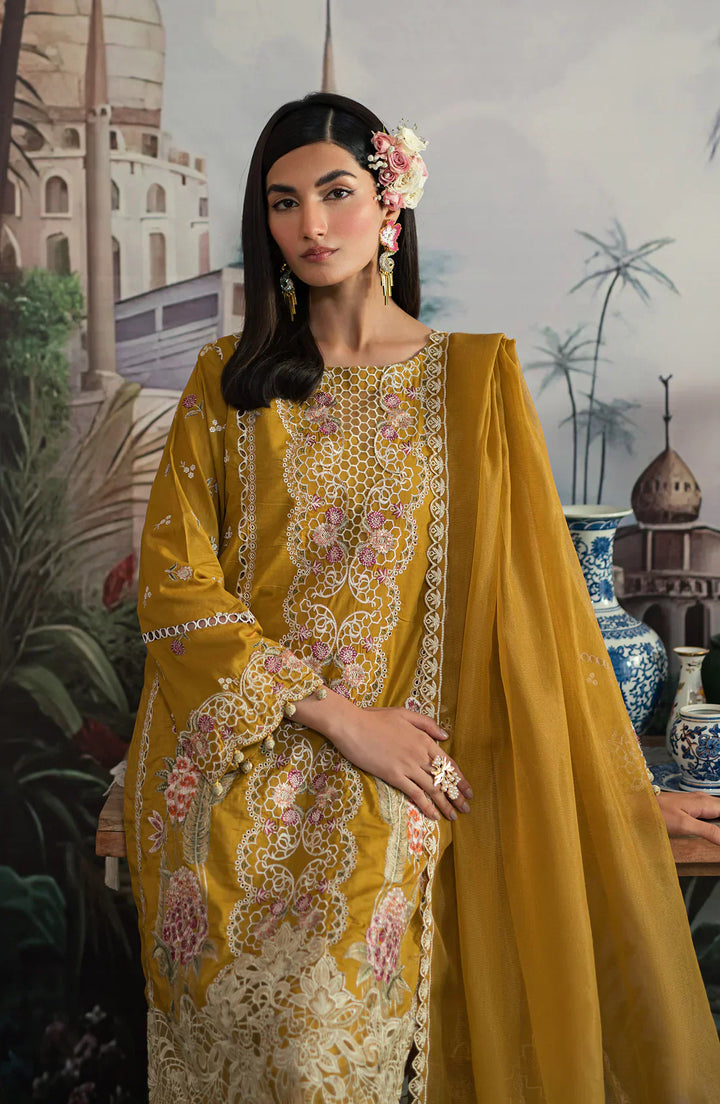 Emaan Adeel | Ayra Luxury Lawn 24 | AR-06 - Waniyas