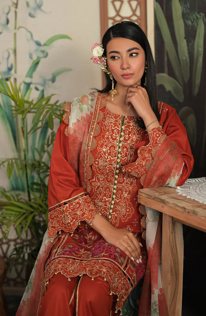 Emaan Adeel | Ayra Luxury Lawn 24 | - Waniyas