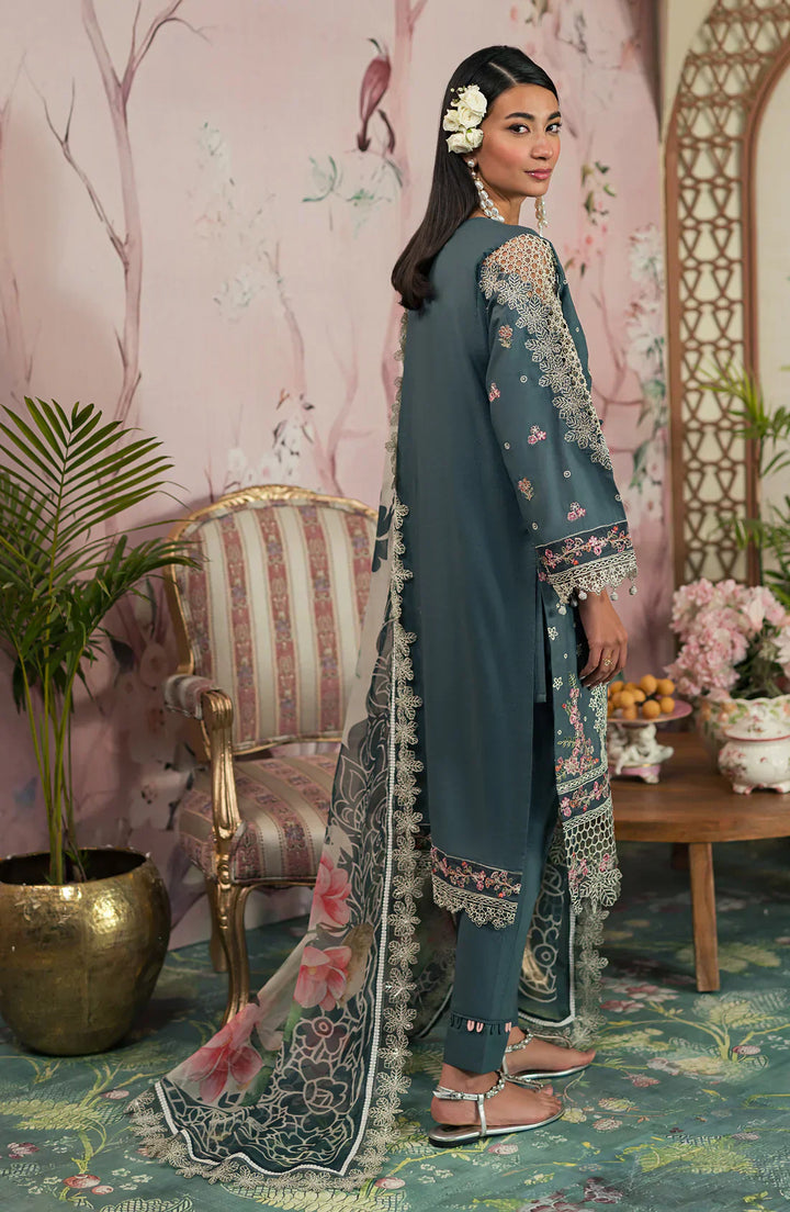 Emaan Adeel | Ayra Luxury Lawn 24 | AR-09 - Waniyas