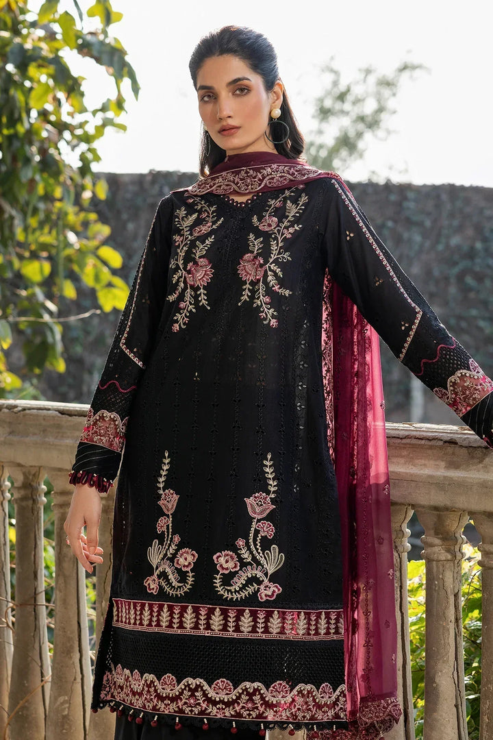 Farasha | Bahaar Embroidered Lawn | Twilight Bloom - Waniyas