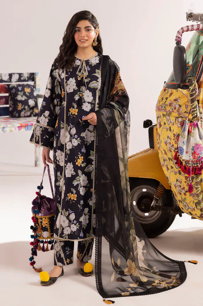 Alizeh | Sheen Lawn Prints 24 | Flora - Waniyas