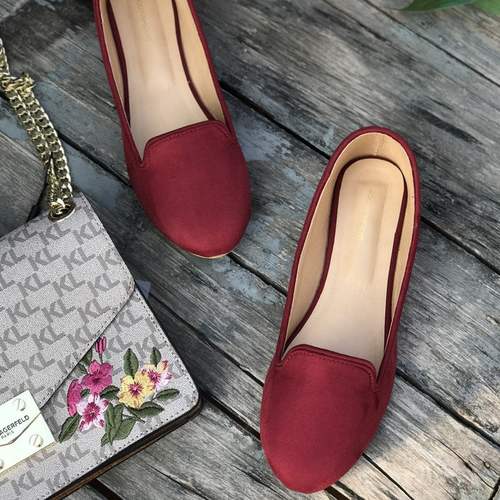 Ruby Red Loafers - Waniyas