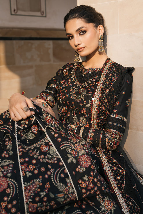 Jazmin | Shahkaar Luxury Lawn 24 | SL24-D15 - Waniyas