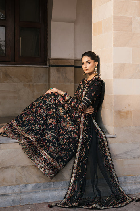 Jazmin | Shahkaar Luxury Lawn 24 | SL24-D15 - Waniyas