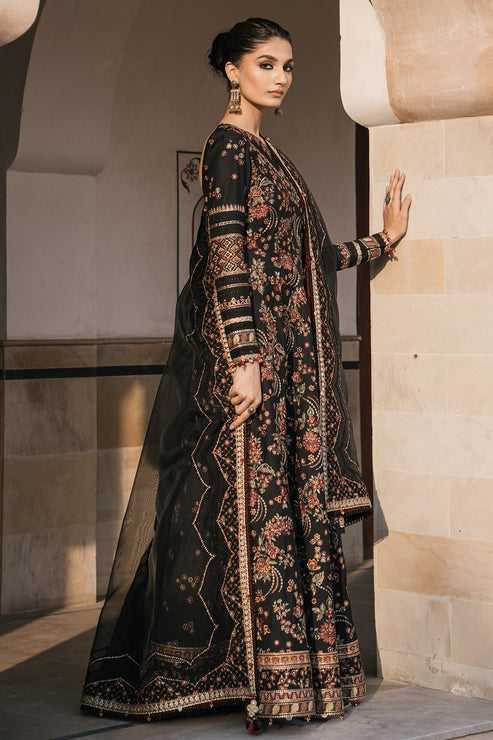 Jazmin | Shahkaar Luxury Lawn 24 | SL24-D15 - Waniyas