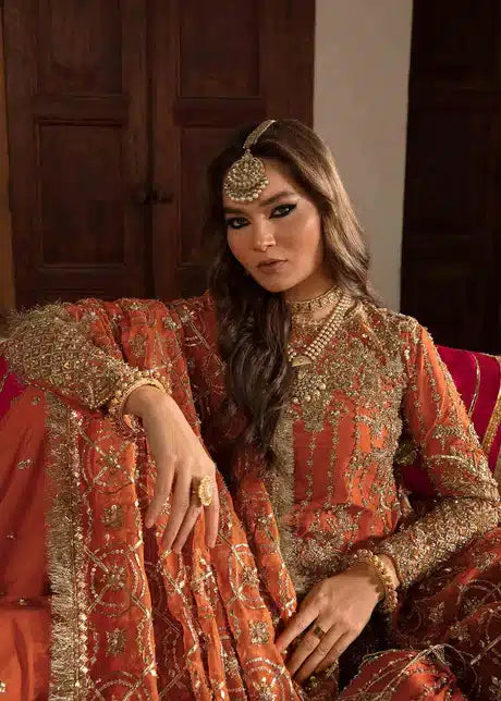 Kanwal Malik | Angana Luxury Formals 23 | Naranji - Waniyas