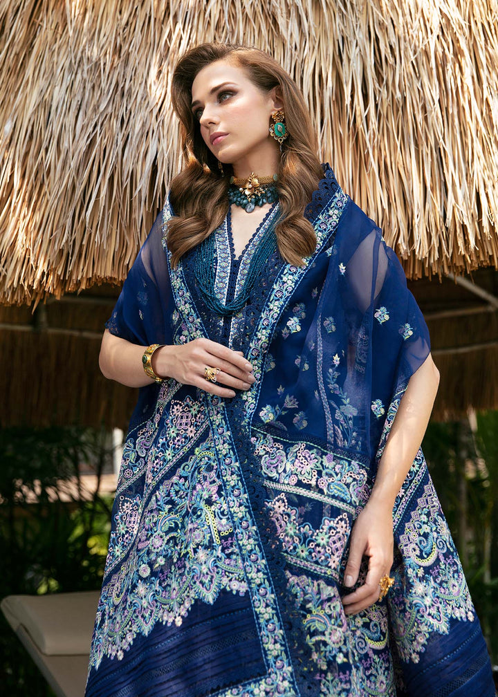 Kanwal Malik | Sareen Luxury Lawn 24 | Rohma - Waniyas