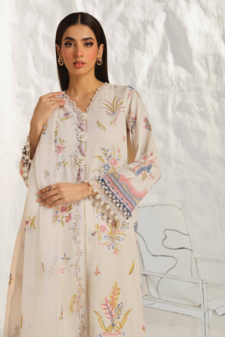 Sana Safinaz | Muzlin Summer 24 | 018B-CV - Waniyas