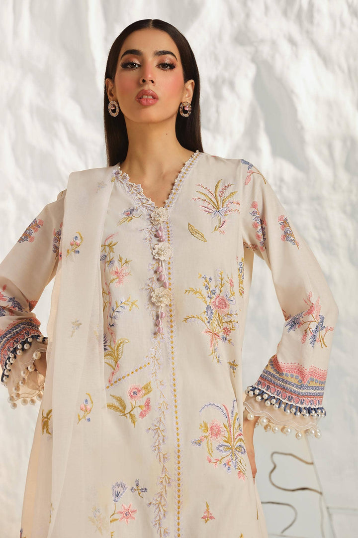 Sana Safinaz | Muzlin Summer 24 | 018B-CV - Waniyas