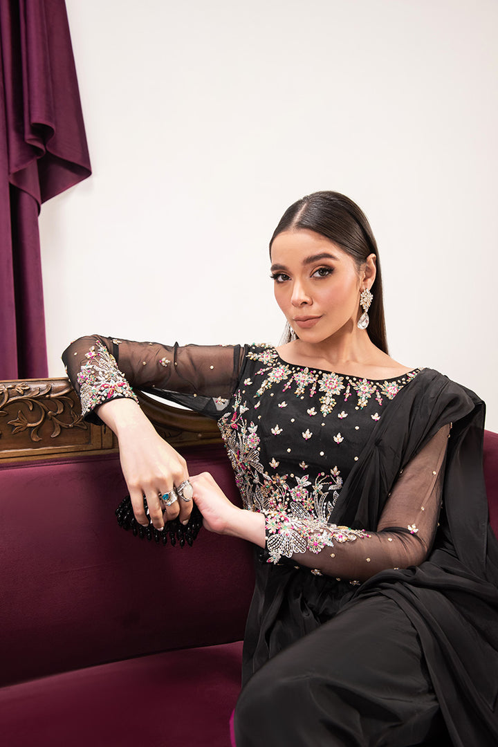 Maria Osama Khan | Tiffany Formals | Obsidian - Waniyas