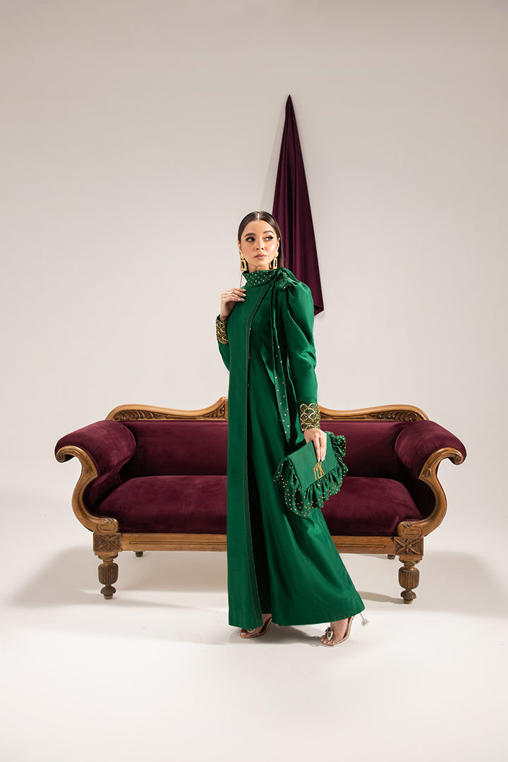 Maria Osama Khan | Tiffany Formals | Emerald - Waniyas