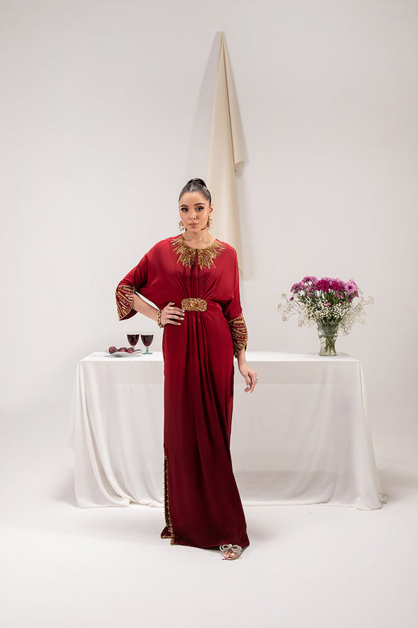 Maria Osama Khan | Tiffany Formals | Ruby - Waniyas