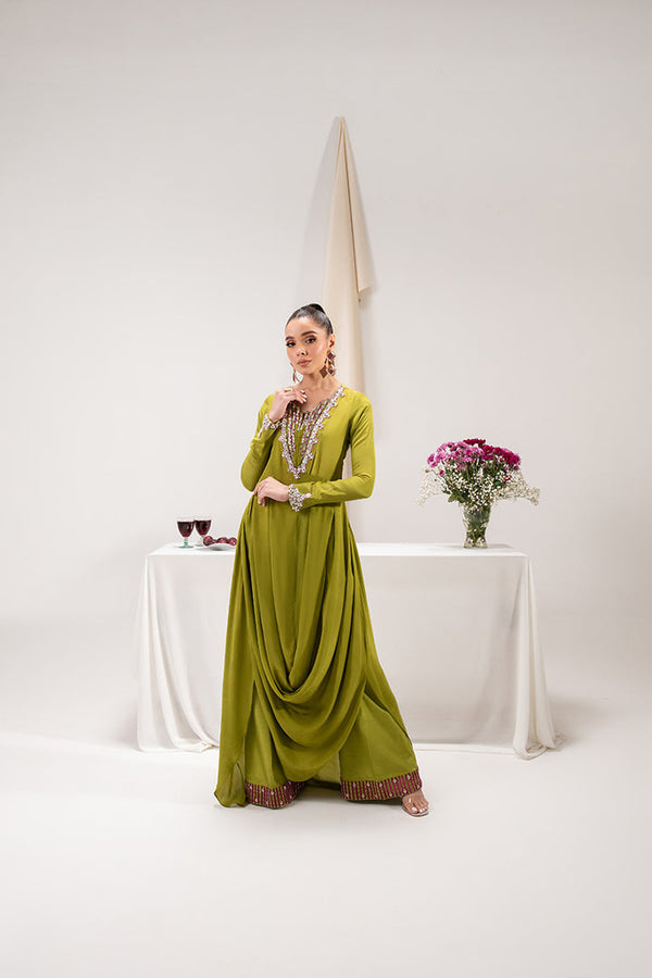 Maria Osama Khan | Tiffany Formals | Peridot - Waniyas