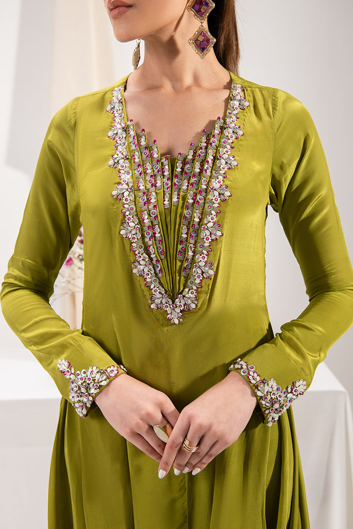 Maria Osama Khan | Tiffany Formals | Peridot - Waniyas