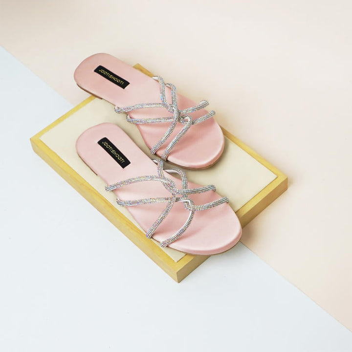 Baby Pink Passion Slides - Waniyas