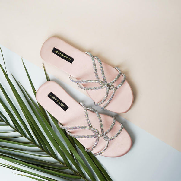 Baby Pink Passion Slides - Waniyas