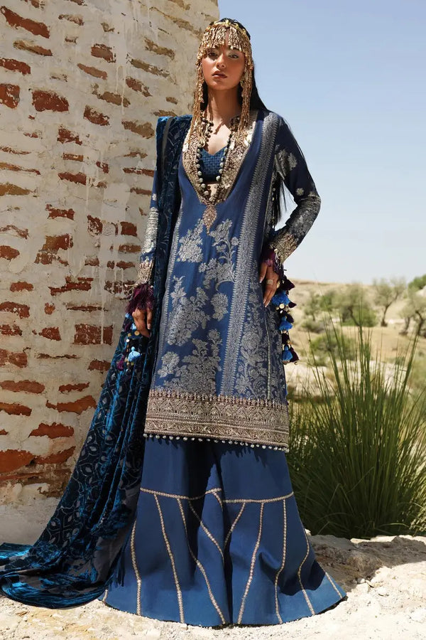 Sana Safinaz | Winter Luxury 23 | S231-001B-DF - Waniyas