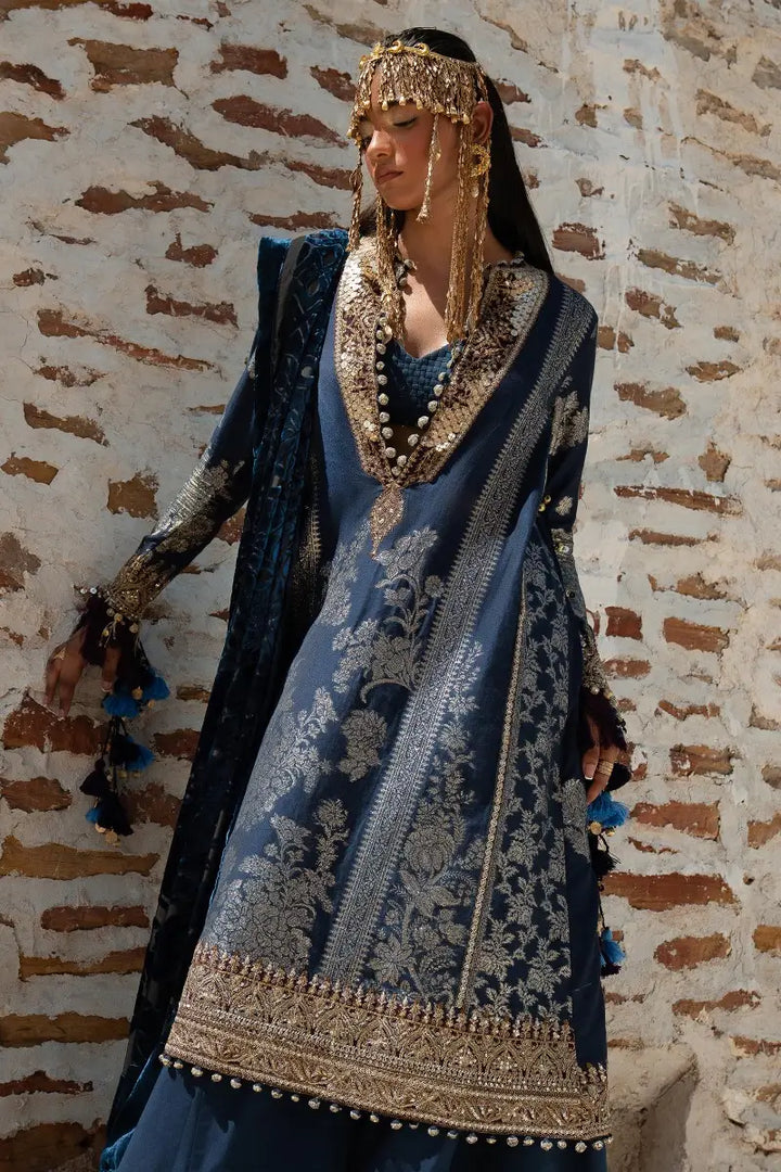 Sana Safinaz | Winter Luxury 23 | S231-001B-DF - Waniyas