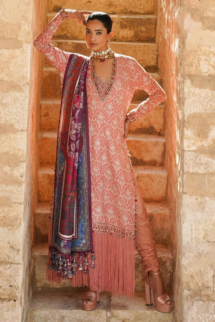 Sana Safinaz | Winter Luxury 23 | S231-002B-CP - Waniyas