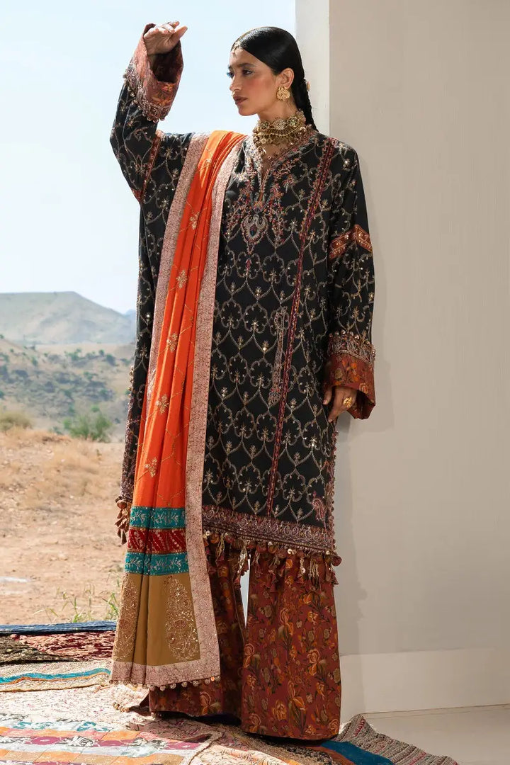 Sana Safinaz | Winter Luxury 23 | S231-004A-CP - Waniyas