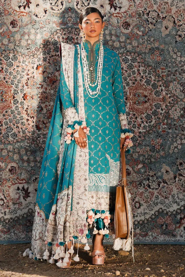 Sana Safinaz | Winter Luxury 23 | S231-005B-CP - Waniyas