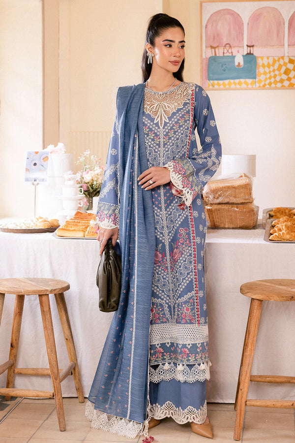 Saad Shaikh | LaAmour Luxury Lawn | Una - Waniyas