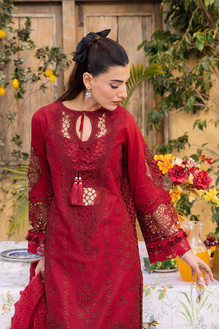 Saad Shaikh | LaAmour Luxury Lawn | Rose - Waniyas